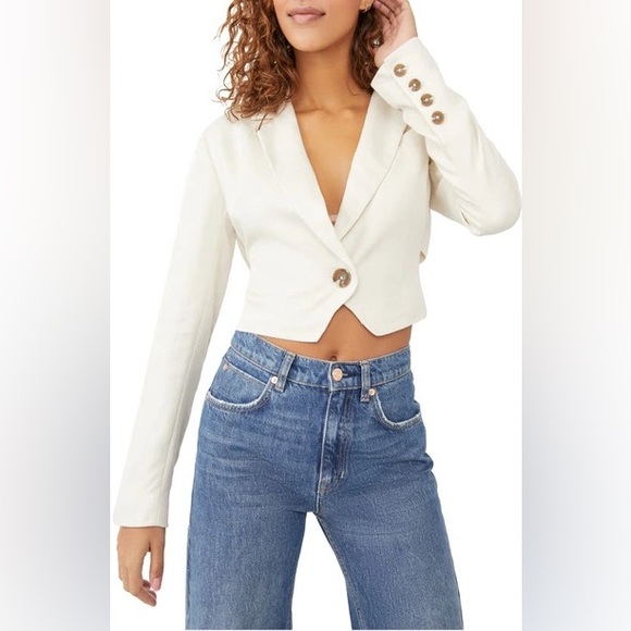 Free People Got Your Back Blazer - Picture 2 of 8